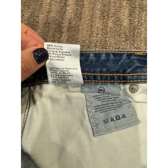 Ag Adriano Goldschmied Matchbox Slim Straight Denim In 14 Years Copy 33 X 34 - Picture 4 of 5
